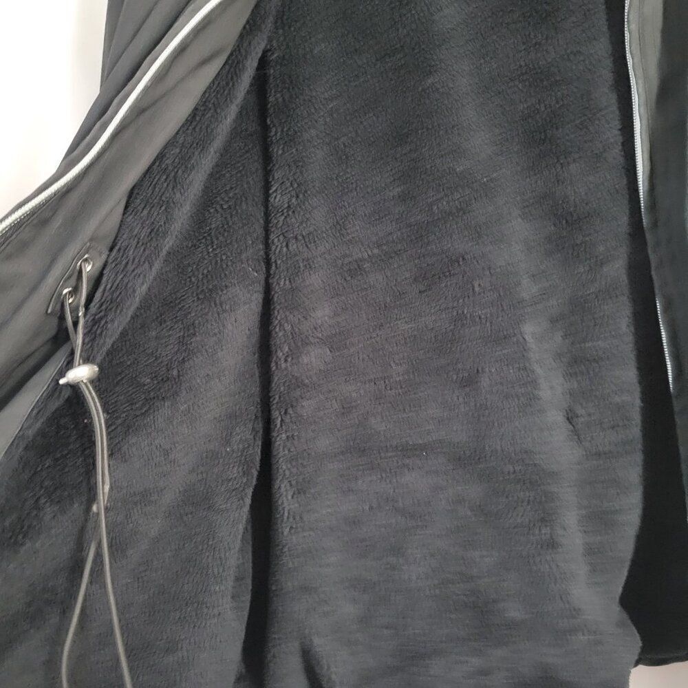 Weatherproof Jacket Coat Hooded Women's Medium Black lined Outdoor classic urban - Picture 10 of 14